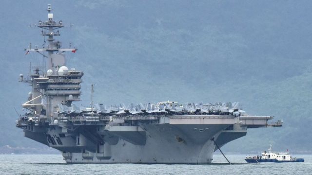 Tàu sân bay USS Theodore Roosevelt đến Đà Nẵng ngày 5/3