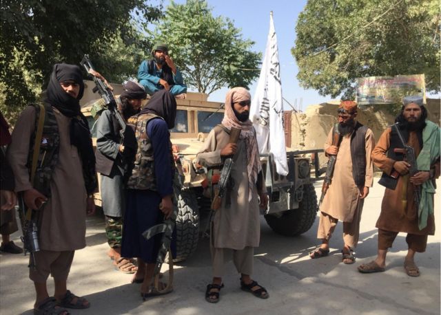 Các chiến binh Taliban ở Balkh