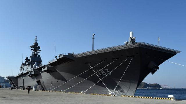 JS Izumo helicopter carrier