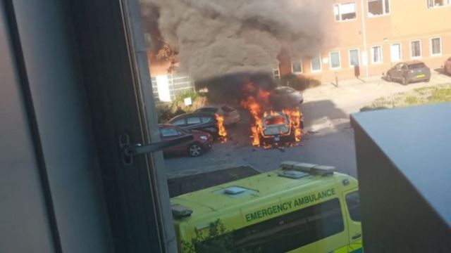 Explosion at Liverpool Women's Hospital