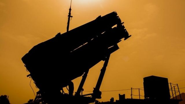 Patriot missile defence system. File photo