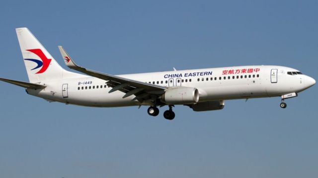 File picture of a China Eastern Airlines Boeing 737-800 plane