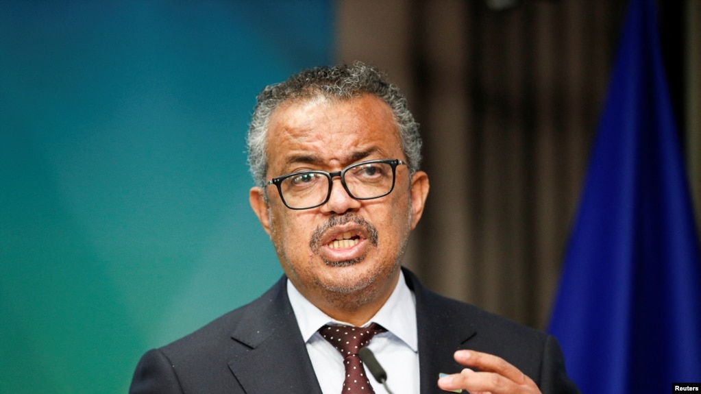  Tổng Giám đốc WHO Tedros Adhanom Ghebreyesus.